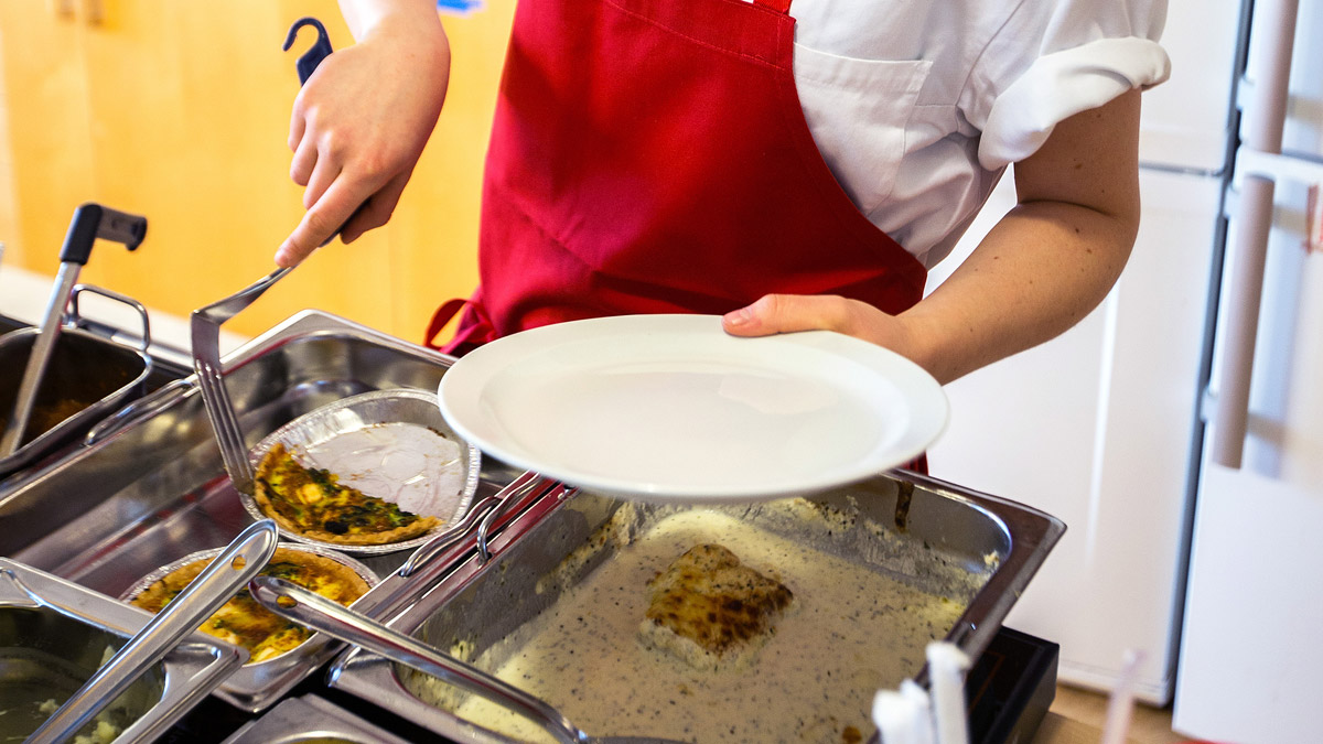 Vällagat och laktosfritt på sjukhuset