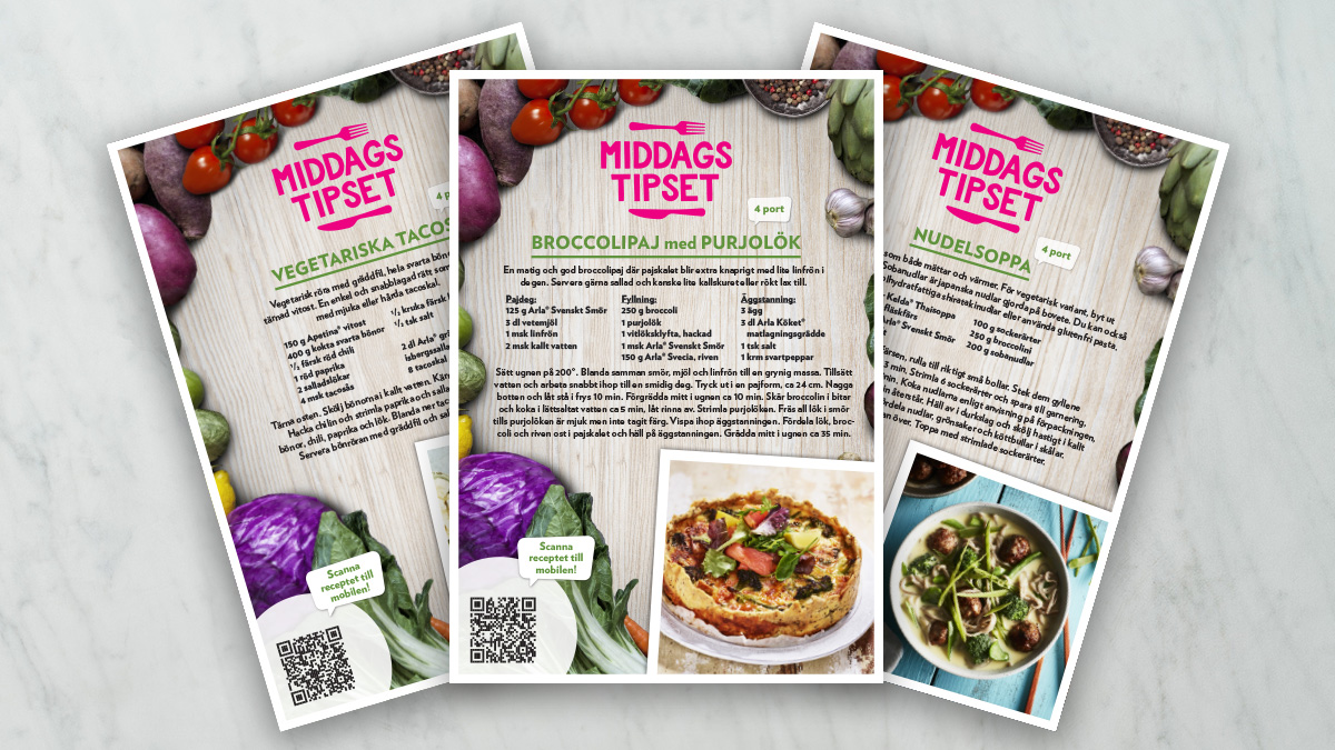 Middagstipset Vegetariskt