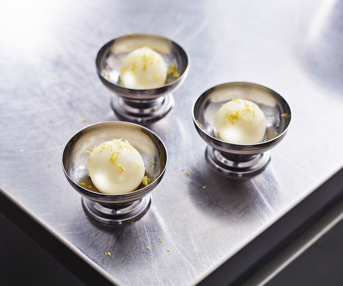 Citronsorbet