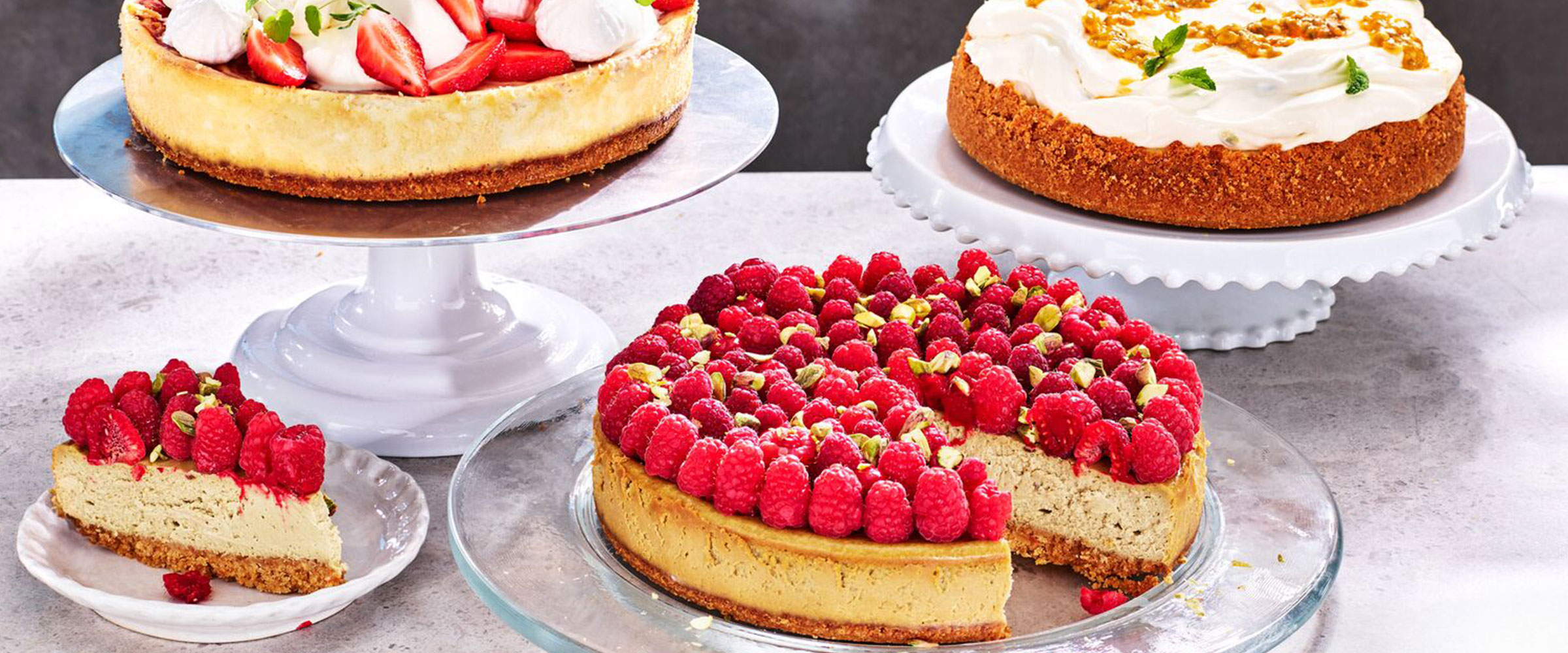 Perfekta bakverk med Arla® Pro Färskost Naturell & Stabil 25%